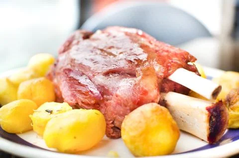 Pork shank Stock Photos
