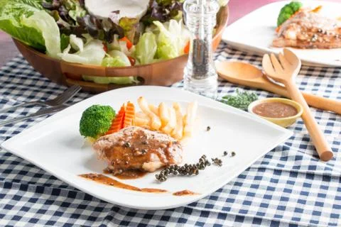 Pork Steak Stock Photos