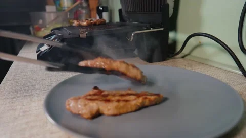 Pork steaks Stock Footage 171718574