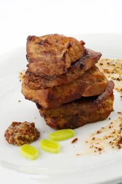 Pork tenderloin Stock Photos