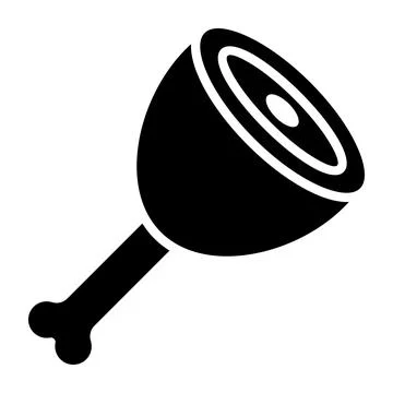 Pork Vector Icon Design Illustration Stock Illustration