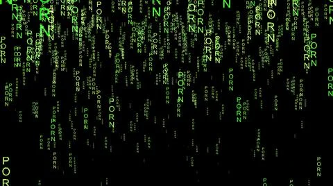 Porn data code on the web イラスト素材