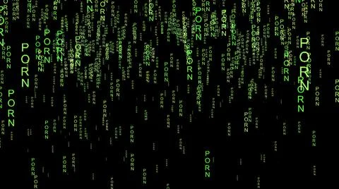 Porn data code on the web Illustrazione stock