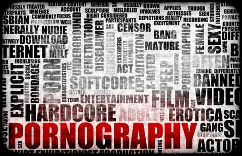 Pornography Stock Illustration