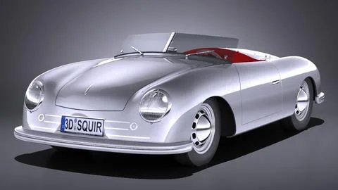 Porsche 356 number 1 1948 3D Model