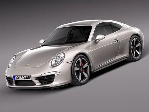 Porsche 911 50th Anniversary Edition 2014 3D Model