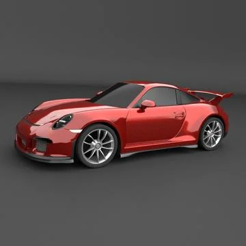 Porsche Carrera 14 Gt Rs3 Redesigned 3d Model