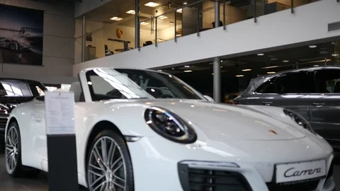 Porsche Cayman Stock Footage 105737664