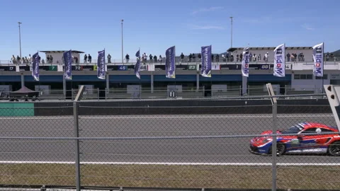 Porsche Cup Brasil High Speed Racing at Estoril Circuit, Portugal Stock Footage 279061632