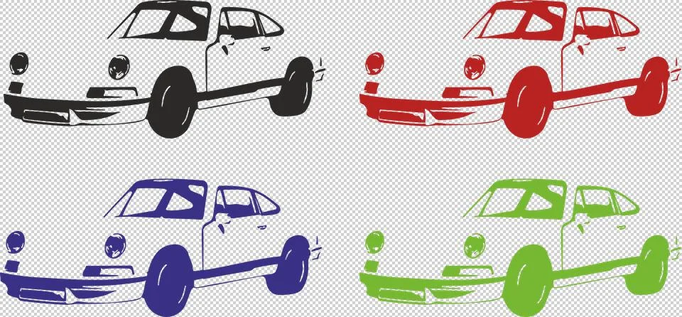 Porsche Stock Illustration
