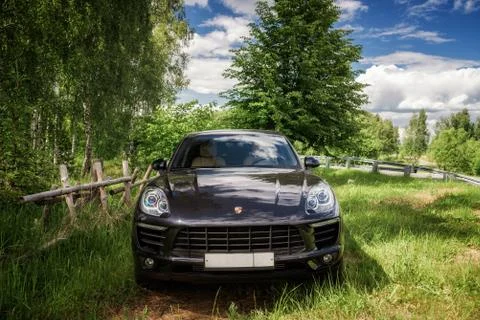 Porsche Macan Stock Photos