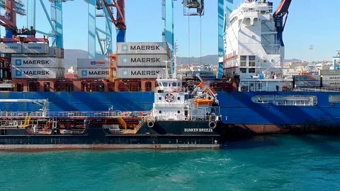 Port activities Stock Footage 102327318