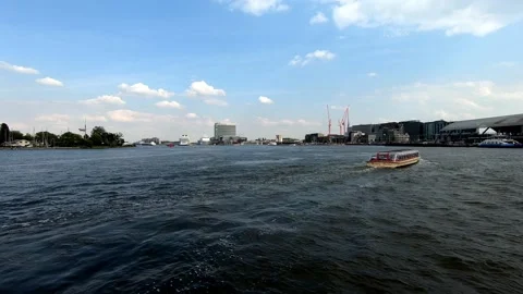 Port of Amsterdam Stock Footage 205877272