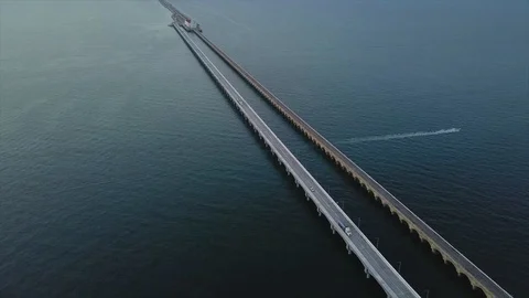 Port and bridge Video stock 94018901