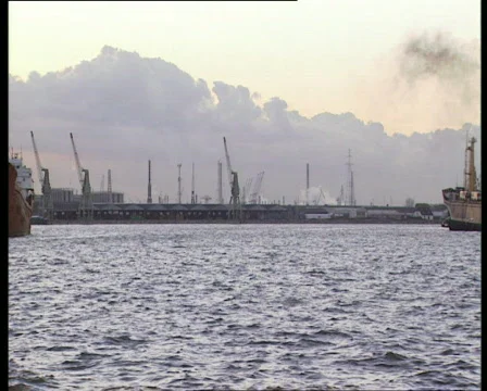 Port of Antwerp Stock Footage 655517