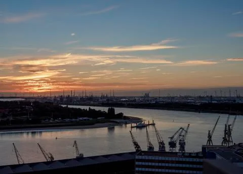 Port of Antwerp Stock Photos