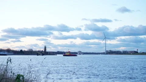 Port Authorities Amsterdam Stock Footage 232235218