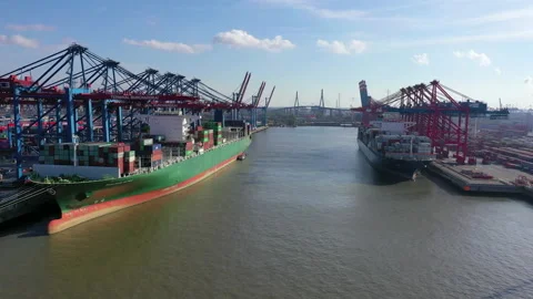 Port Basin Stock Footage 133958225