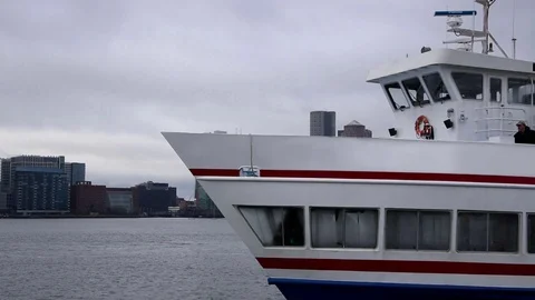 Port of Boston Stock Footage 100756341