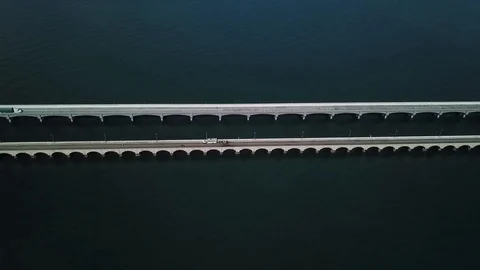 Port bridge entance Video stock 94241785