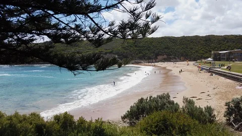 Port Campbell Beach Stock Footage 101459791