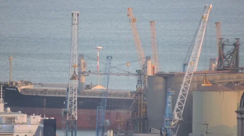 Port of Catania. Stock Footage 49591188