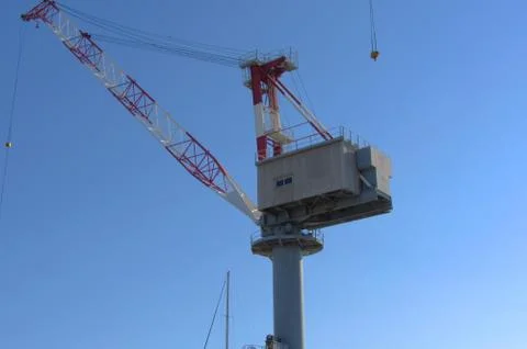 Port crane Stock Photos