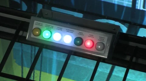 Port crane simulator Stock Footage 5164233