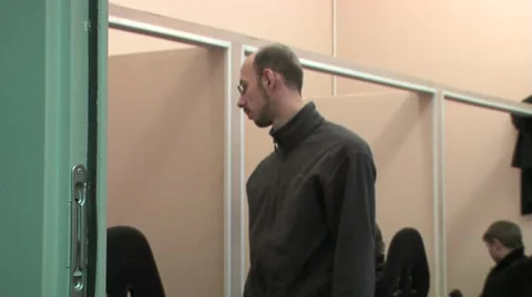 Port crane simulator Stock Footage 5164564