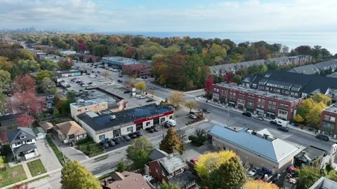 Port Credit Fall Stock Footage 228649168
