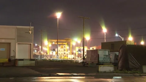 Port De Montreal Canada's Second Largest Port Stock-Footage 236454121