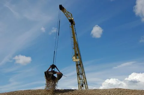 Port dredge Stock Photos