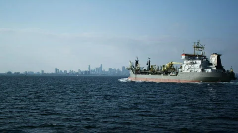 In to Port Stock Footage 479877