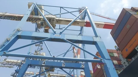 Port Stock Footage 118597740