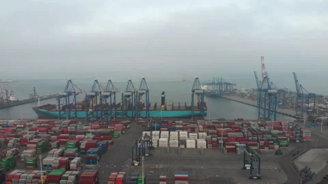 Port gdansk Stock Footage 145368110