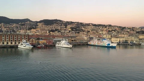 Port of Genoa Stock Footage 86479989