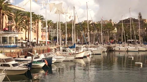 Port of Genoa Video stock 140447919