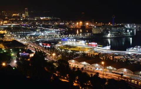Port of goods Stock Photos