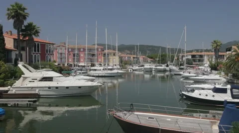 Port Grimaud, Saint Tropez Video stock 64689684