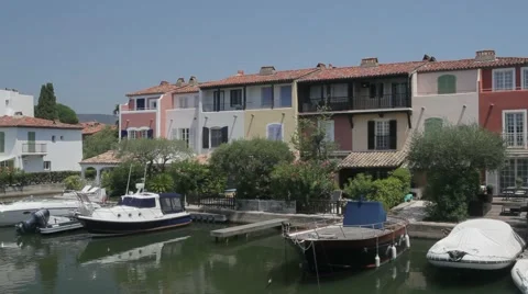 Port Grimaud, Saint Tropez Video stock 64690519