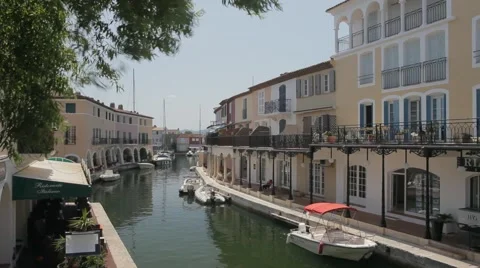 Port Grimaud, Saint Tropez Video stock 64694922