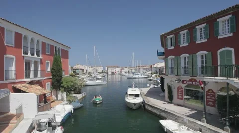 Port Grimaud, Saint Tropez Stock-Footage 64696478