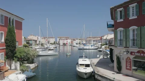Port Grimaud, Saint Tropez Stock-Footage 64698670