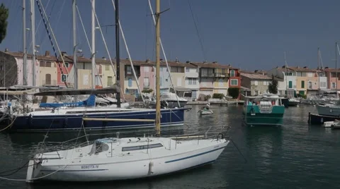Port Grimaud, Saint Tropez Stock-Footage 64699698