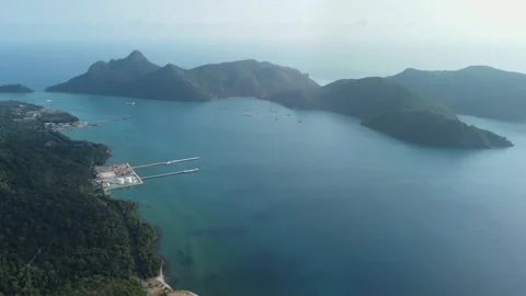Port in the gulf Stock Footage 156891249