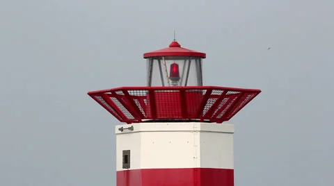 PORT HAGUE LIGHTHOUSE 2 Stock Footage 39357780