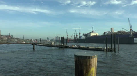 Port of Hamburg Video stock 24417218