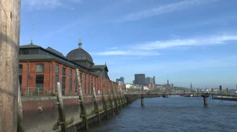 Port of Hamburg Video stock 24420524