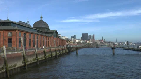 Port of Hamburg Video stock 24421700