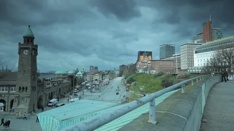 Port of Hamburg Stock Footage 27354861